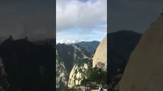 The first of the five famous mountains in China - Huashan