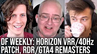 DF Direct Weekly #69: Horizon Forbidden West VRR/40Hz Tested, Red Dead/GTA4 Remasters Cancelled?