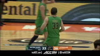 Notre Dame vs Syracuse College Basketball Condensed Game 2018