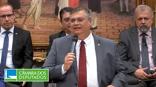 CCJ - Flávio Dino fala sobre a política nacional de armas e ações pós 8/01 - 28/03/2023