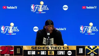 NBA Finals Post Game 2 Press Conference #NBAFinals presented by YouTube TV