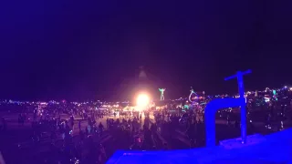 Burning Man 2015 Man Burn P1