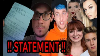 Ein STATEMENT von 80+ Youtubern | Meine Meinung + REACTION -CATA-