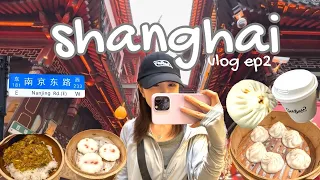 shanghai 上海 vlog: places to visit, michelin steamed buns, ferry ride on huangpu river, yu garden EP2