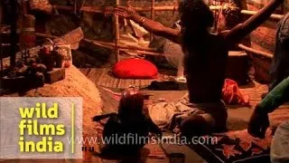 Aghori baba performing black magic  - Haridwar