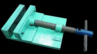 Make A Metal Mini Drill Vise (DIY HomeMade Tool )