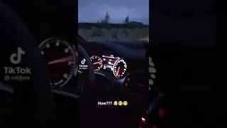 Audi driver broke axle RS6 - tiktok