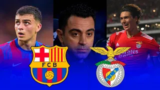 ‼️🚨FC Barcelona v Benfica: Xavi Informs That Barcelona ONLY CAME HERE TO WIN | Pedri ‘Golden Boy’