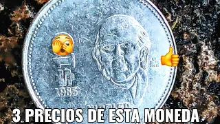 Moneda De 10 Pesos Año 1985 Hidalgo (México)(27,000,000)