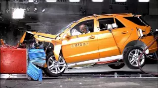 Mercedes Benz ML-Class Crash Test