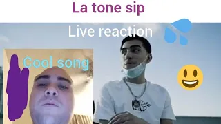 la tone - sip reaction live reaction with countdown he cold fr