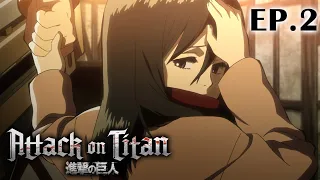 Full Anime | “Attack on Titan” Season 1 Ep.2 (English Dub)