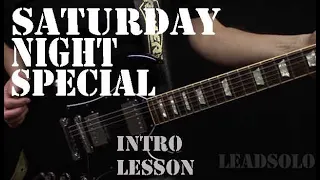 Saturday Night Special - The INTRO - LESSON 1