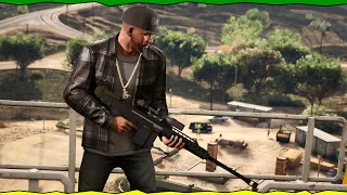 GTA V Online Lamar and Franklin - Short Trip #3: OG Kush🌿