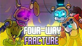 (PLAYABLE) FOUR WAY FRACTURE: SECURITY BREACH MIX | FNF, Sonic.Exe COVER | Artist Collab!!