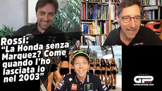 Rossi: "La Honda senza Marquez è come quando l'ho lasciata io nel 2003"