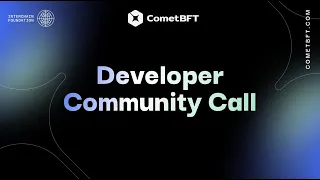 CometBFT Developer Call - 13 April 2023