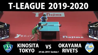 TableTennis |  Okayama Rivets vs Kinoshita Tokyo | Tomokazu Harimoto, Jun Mizutani, Koki Niwa & more