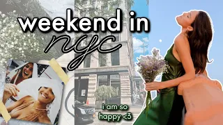 weekend in my life nyc || celebrity sightings, photoshoots, spontaneous decisions