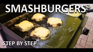 Smashburgers for Beginners on the Blackstone | COOKING WITH BIG CAT 305