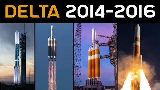 Rocket Launch Compilation - Delta Rockets