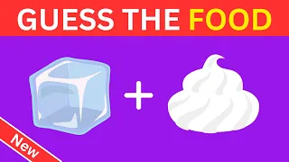 GUESS the FOOD by EMOJI! 🍕🍔🥗 | Emoji Quiz🤔  | Candy Quiz