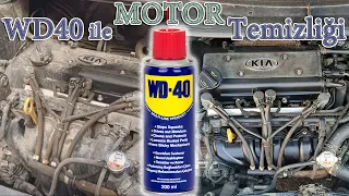 Motor Temizliği Nasıl Yapılır? | WD40 Kullandık