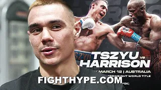 TIM TSZYU FIRST WORDS ON TONY HARRISON CLASH BEFORE CHARLO SHOT; SENDS "TAKE HIM OUT" WARNING