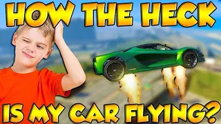 MODDING PLAYERS CARS WHILE INVISIBLE (GTA 5 Funny Trolling)