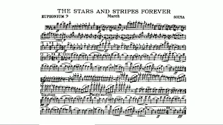 The Stars and Stripes Forever (Sousa, John Philip) Euphonium