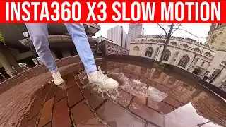 Insta360 X3 SLOW MOTION Shots & Shooting Techniques