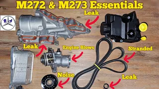 The secret to a clean engine, M272 and M273 Mercedes.