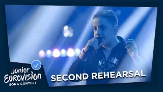 Noam Dadon - Children Like These - Second Rehearsal - Israel 🇮🇱 - Junior Eurovision 2018