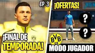 FINAL DE TEMPORADA Y OFERTAS A SANTIAGO!! - FIFA 22 Modo Carrera Jugador | Borussia Dortmund II | #3