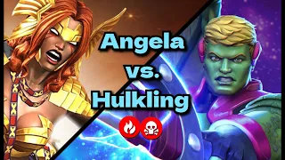 6R4 Angela vs. Hulkling on Hazard Shift (It's time for World Cup 🇶🇦⚽)