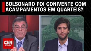 Bolsonaro foi conivente com acampamentos em quartéis? Cardozo e Coppolla debatem | O GRANDE DEBATE