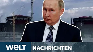 PUTINS KRIEG: Nukleare Katastrophe droht! Atomkraftwerk weiter unter Beschuss | WELT Nachtstream