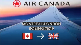 Air Canada Boeing 787-9 | YUL-LHR | Economy
