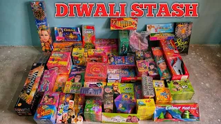 DIWALI STASH 2019 || Diwali Crackers || CG KE EXPERIMENT ||