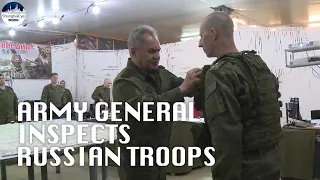 Putin's top general Shoigu visits Russian troops involved in Ukraine operation