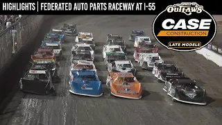 World of Outlaws CASE Late Models at Federated Auto Parts Raceway at I-55 June 25, 2022 | HIGHLIGHTS