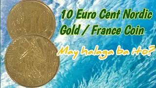 10 EURO CENT/ NORDIC GOLD/ FRANCE COIN