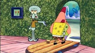 Squidward Kicking Everyone Out of his House Meme Original Clip (Spongebob Season 4, ep 64)