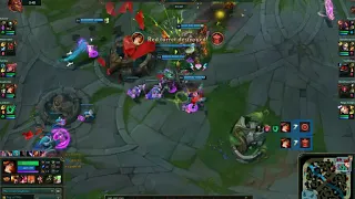 LEAGUE OF LEGENDS - MISS FORTUNE ADC 2 ONE SHOT KILLS AND PENTAKILL AT THE END