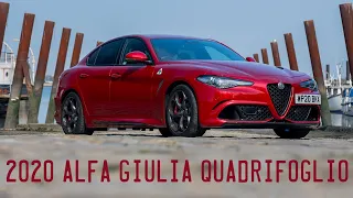 2020 Alfa Romeo Giulia Quadrifoglio goes for a Drive