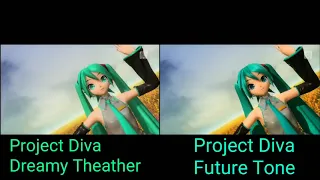 Ievan Polkka Miku Project Diva Dreamy Theater VS Project Diva Future Tone