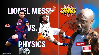 EX American Football Player: AMAZED; REACTION Lionel Messi vs Physics