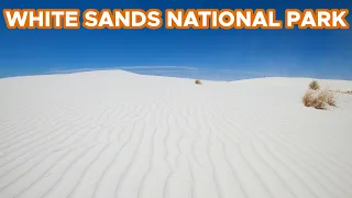 White Sands National Park Hiking and Sledding (You won't believe this place!)