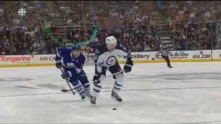 Olli Jokinen 4-2 Goal vs Maple Leafs [April 5 2014]
