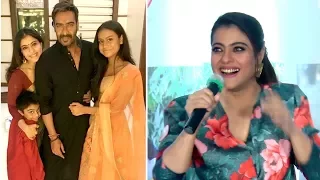 Kajol Shares Her Sweet Moments With Family At Home- Husband Ajay Devgn, Daughter Nysa & Son Yug